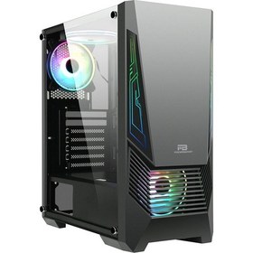 Resim Power Boost VK-G2051S USB 3.0 ATX, ARGB Fan & Stirp Siyah Gaming Kasa (PSU Yok) (JBST-VKG2051S) 