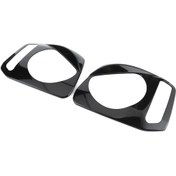 Resim Reedark Suzuki Jimny 2007-2017 İçin Siyah Abs Ön Far Lens Korumalı Dekoratif Kapak Seti 2 Adet - Kırılma Ve Çiziklerden Koruma, Araç Görünümünü Güzelleştirme 