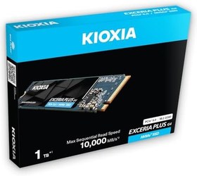 Resim KIOXIA EXCERIA PLUS G4 1TB NVMe SSD - M.2 2280, PCIe Gen5, 10000MB/s Okuma, 7900MB/s Yazma 