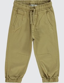 Resim Civil Boys Bel Paça Lastikli Düz 2-5 Yaş Pantolon - Kahverengi - Camel / 3-4 Yaş 