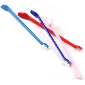 Resim Plastik Köpek Diş Fırçası 4 Adet 