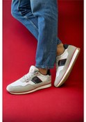 Resim Liger Erkek Günlük Sneaker Spor Ayakkabı BEYAZ - LACİVERT 