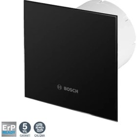 Resim Bosch Banyo Aspiratörü / Fanı 1700 Serisi Mat Siyah 100 mm çap 