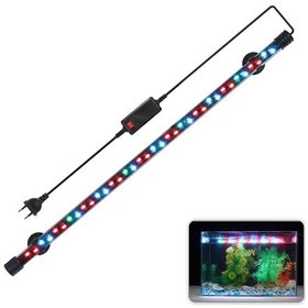 Resim Wezone Su Altı Aydınlatma Led Balık Tankı Lambası - 58cm, Renkli Işık, Ip68 Su Geçirmez, Enerji Tasarruflu Çok Renkli 