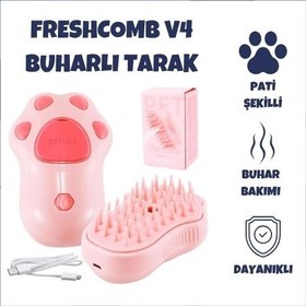 Resim FreshComb v4 Pati Tasarımlı Buharlı Tarak 