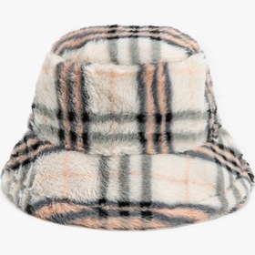 Resim Kadın Peluş Bucket Şapka 