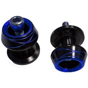 Resim 8 Mm Parçalı Mavi Sehpa Yüzüğü Siyah 