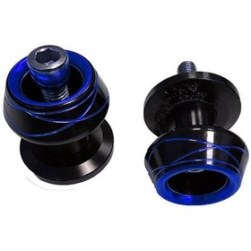 Resim 8 Mm Parçalı Mavi Sehpa Yüzüğü Siyah 