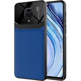 Resim Xiaomi Redmi Note 9s Uyumlu Kılıf Deri Tasarım Sert Lens Koleksiyonu, Yüksek Malzeme Kalitesi 