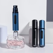 Resim 5ml Cam Şişe Sprey Pompalı Doldurulabilir Parfüm Şişesi Taşınabilir Seyahat Boş Kozmetik Kapları Mini Sprey Atomizer Şişe 