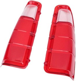 Resim Generic Power Wagon Tail Işık Lens Bisiklet 073 Sol Sağ Değiştirme Power Wagon 1972-1980 Yüksek Sınıf Abs Geliştirilmiş Görünürlük 