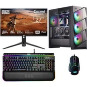 Resim Dragos DRX6422 i9-14900KF 16 GB 2 TB SSD 12 GB RTX4070Ti 240Hz 27" Dos Curved Masaüstü Oyuncu Bilgisayarı 
