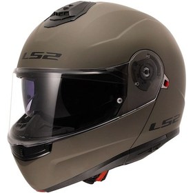 Resim Ls2 Strobe 2 Mat Kum Kask Mat Kum 