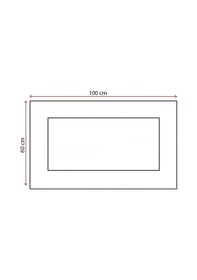 Resim Baveno Pamuklu 60x100 Banyo Paspası 