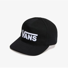 Resim Vans Drop V Logo Snapback Unisex Siyah Şapka Vn000qahblk1 Siyah 