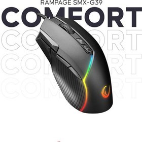 Resim Wodsco Smx-g39 Comfort Usb 8 Makro+extra Atış Tuşlu 7200dpi Rgb Ledli Gaming Oyuncu Mouse P3416S 