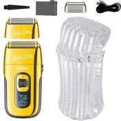 Resim Cdwishbest V-332 Tarzı Vgr Şarj Edilebilir 3 Vitesli Sakal ve Saç Elektrikli Tıraş Makinesi Erkekler Için Kel Kafa Tıraş Makinesi Berber Elektrikli Tıraş Makinesi Ekstra Mesh ile (Yurt Dışından) 