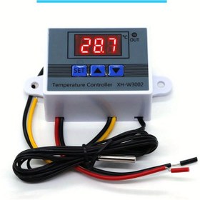 Resim Dijital Termostat Xh-w3002 Led Ekranlı Sıcaklık Kontrol Cihazı 220v 