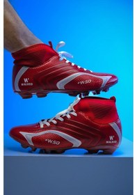 Resim W50y Çizgi Detaylı Çoraplı Erkek Krampon 001 