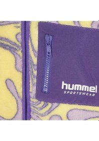 Resim Hummel Clem Sarı 922381-5088 Çocuk Polar Fermuarlı Sweatshirt Sarı 