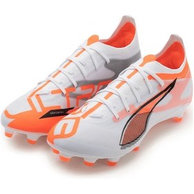 Resim Puma Ultra 5 Match Fg/ag Erkek Krampon Beyaz Kırmızı Beyaz - Kırmızı 