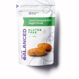 Resim Glütensiz Cevizli Zerdeçallı Mini Baget Ekmek 5 Adet X 60 Gr 