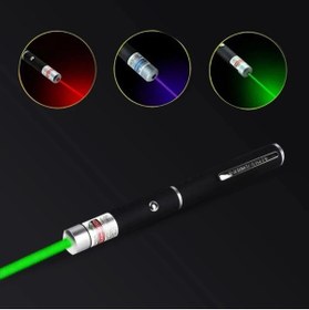 Resim The Lavinia Yeşil Lazer 5 Başlıklı Uzun Menzilli Lüx Pilli Lazer 