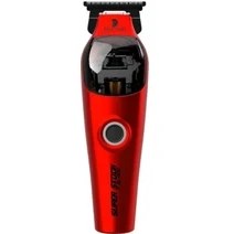 Resim Hector Super Stock T Profesyonel Traş Makinesi Açık Kırmızı Kablosuz Kullanım Özelliği ile 