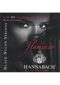 Resim Hannabach 8288 Mt 3-Treble Set Alt 3 Tel Flamenko Gitar Teli 