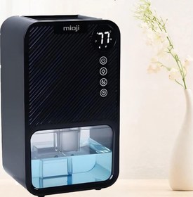 Resim 30NEC 1100ml Hava İyileştirici ve Ev Tipi Nem Alma Cihazı - Siyah 