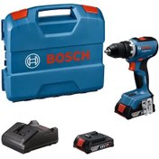 Resim Bosch GSR 18V-65 2x5.0AH Akülü Delme Vidalama Seti 
