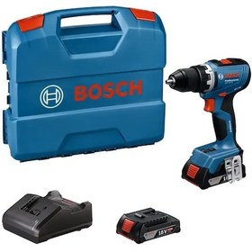 Resim Bosch GSR 18V-65 2x5.0AH Akülü Delme Vidalama Seti 