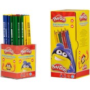 Resim Play-Doh Kurşun Kalem Üçgen 36 Lı Stand PLAY-KK003 