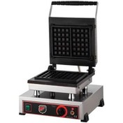 Resim Işıkgaz Tekli Kare Waffle Makinesi-71584 