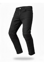 Resim Scudo Dublin 2 Kevlar Motosiklet Kot Pantolonu Siyah 