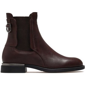 Resim Kadın Hakiki Deri Klasik Günlük Bot 25k D25kb-8325 Z Kahve Kahve 