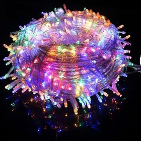 Resim 90 Metre Led Işık 480 Led Süper Parlak Rgb Led 8 Animasyonlu Cafe Restorant Parti Yılbaşı Özel Gün (araba Ledi) 