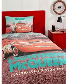 Resim Özdilek Cars Mc Tek Kişilik Disney Lisanslı Lastikli Çocuk Nevresim Takımı Çok Renkli 