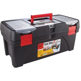 Resim Büro Ev Ofis İçin 62cm Plastik Kilitli Jumbo Takım Çantası 