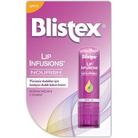 Resim Blistex Lip Unfusıons Pürüzsüz Dudaklar için Besleyici Bakım 3.7 G 