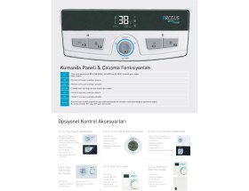 Resim E.C.A Eca Arceus 24 Kw Elektrikli Kombi Hermetik Baca Tipi Isıtma Tekniği 