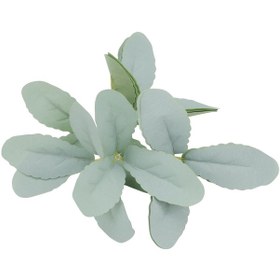 Resim Homyl Yapay Yapraklar Simülasyon Shamrock Zemin Düğün Dekoru Için 