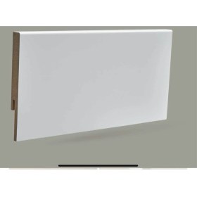 Resim By İstanbul Yalı Serisi 10 mt Lake Pvc Kaplama Saten Beyaz 10 cm Parke Süpürgelik 