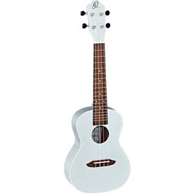 Resim Ortega RUSILVER Concert Ukulele (Transparent Silver) 