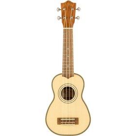 Resim Lanikai SPST-S Ladin Soprano Ukulele | Geleneksel Parlak Ukulele Sesi 