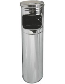 Resim Genel Markalar Kampanya 10 Lt Paslanmaz Kolon Küllük Ayaklı Sigaralık Çöp Kutusu Dış Mekan Küllük Mtl1201 