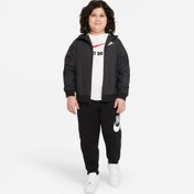 Resim Nike Sportswear Windrunner Hoodie Çocuk Siyah Ceket 
