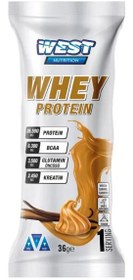 Resim West Whey Protein Vanilya ve Karamel Aromalı Protein Tozu (Tekli) 