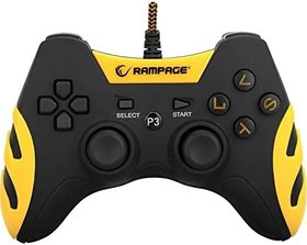 Resim Snopy Rampage SG-R218 PS3/PC X INPUT Sarı USB 1.8m Joypad 