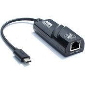 Resim USB 3.1 Type C To RJ45 Gigabit Ethernet Ağ Adaptör Kart 1000Mbps 